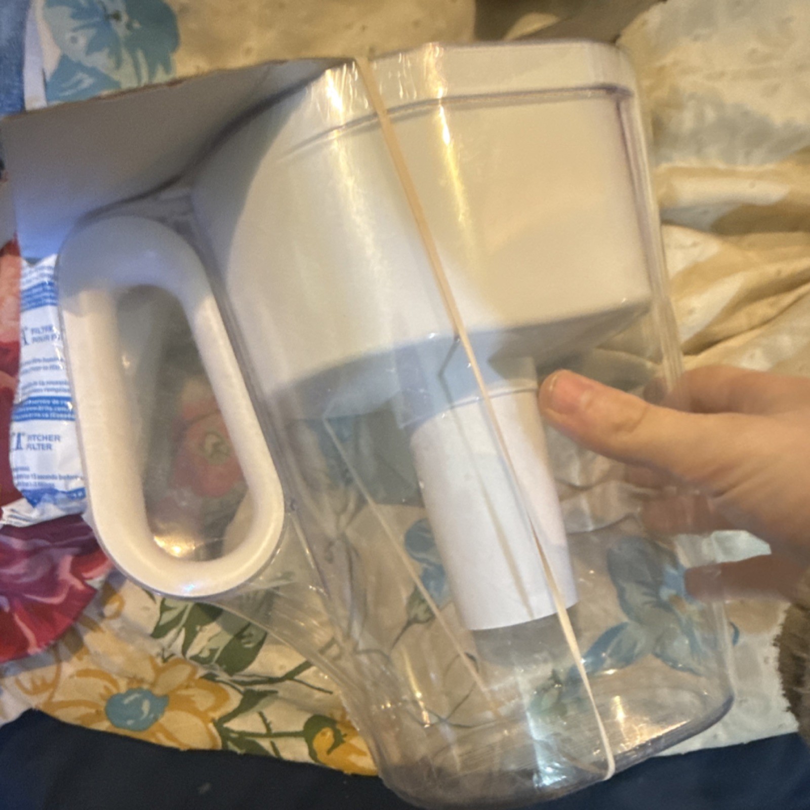 Brita Wave 10-Cup Water Pitcher with 2 Filters White