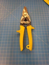 Wiss M-3 Metal Cutting Snips Yellow Handle Aviation Tin Cutters Sheet Metal USA