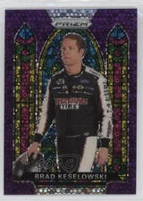 2020 Panini Prizm Stained Glass Purple Disco Prizm /75 Brad Keselowski #64 02fz