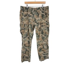 Levi's Ace Cargo Twill Pants Classic Camo Camouflage 38x32 Grunge Skater