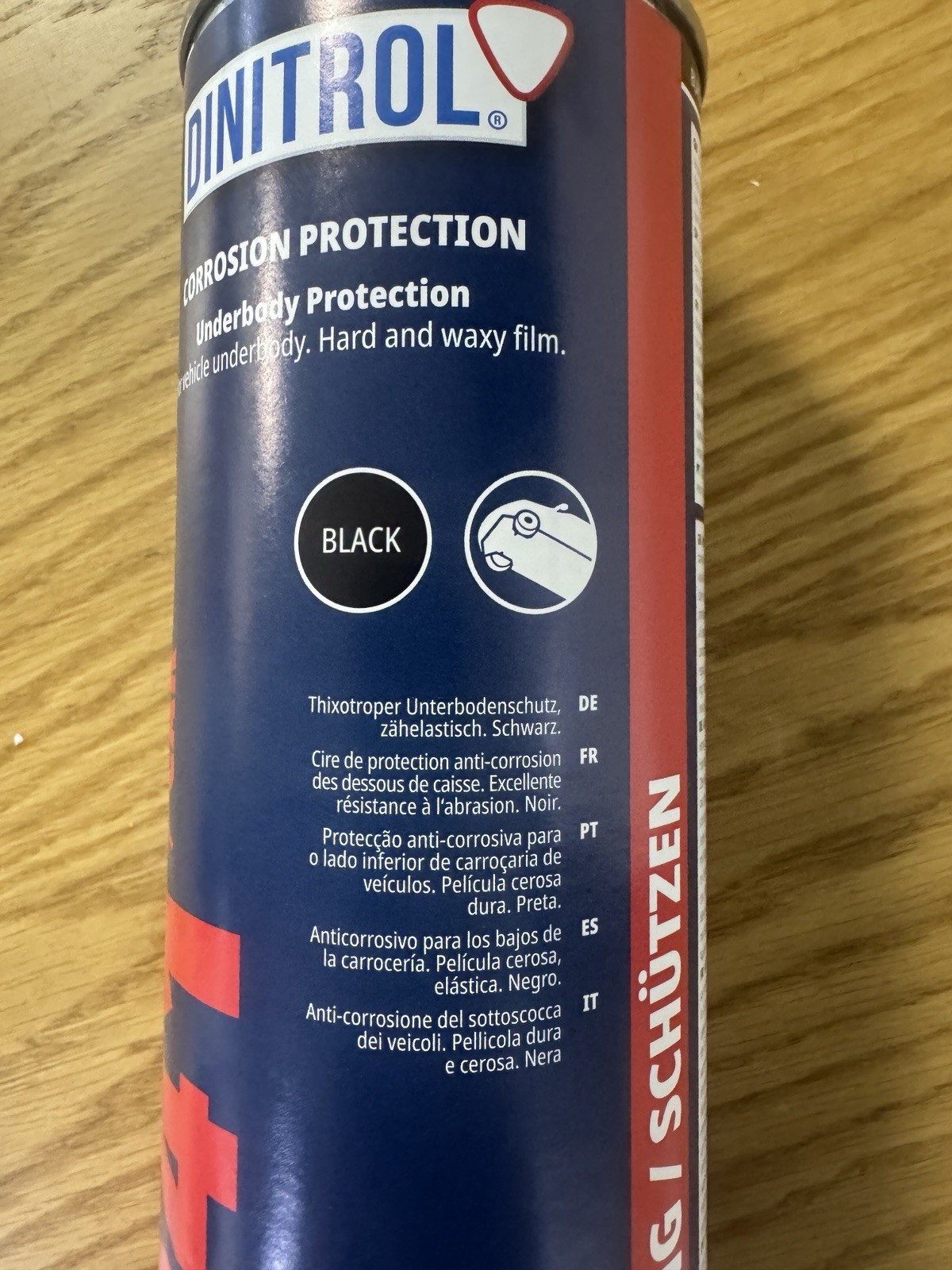 DINITROL 117901 Underbody Chassis Rust Proofing Black Wax for sale ...