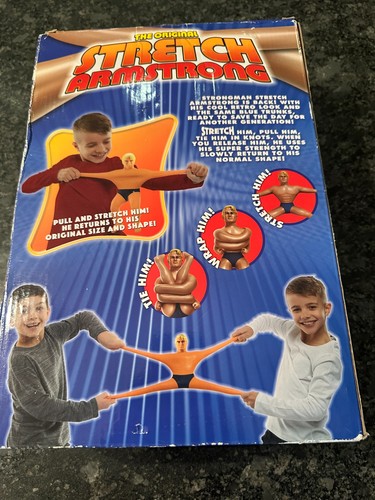 Stretch Armstrong Action Figure Rubber NEW! Hasbro Toy 80's NIB 2016 - Picture 3 of 4