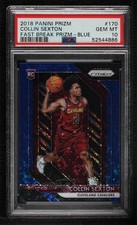 2018 Panini Prizm Fast Break Blue 107/175 Collin Sexton #170 PSA 10 GEM MT 1j6