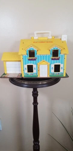 Vintage 1969 Fisher-Price "Little People Play Family House" #952 Dollhouse ONLY