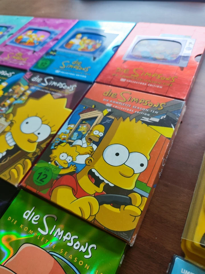 Die Simpsons DVDs Staffel 1-18 & 20 ( Teilweise OVP) - Bild 4 von 4