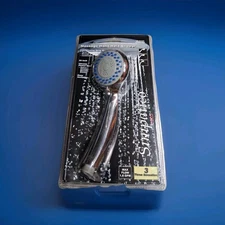 Shower Head Lasco Massage Simpatico 08-5163 Hand 3-Function Chrome New Unopened