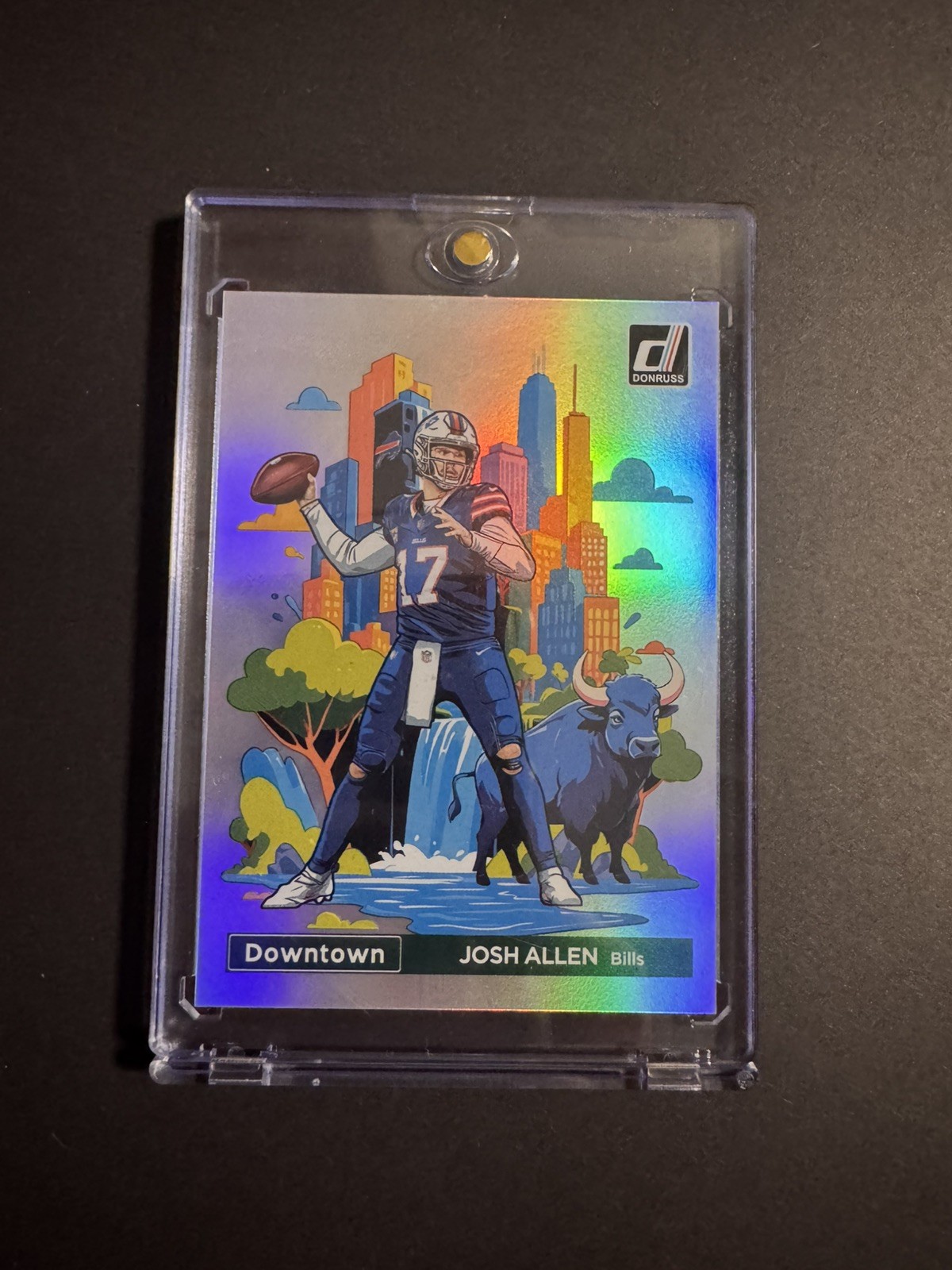 2024 Panini Donruss Downtown #2 Josh Allen SSP Case Hit 🦬 Bills