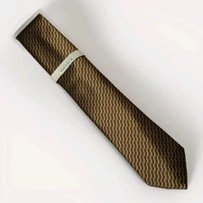 Perry Ellis Portfolio - Men's Tie - Brown, Classic Style, NEW