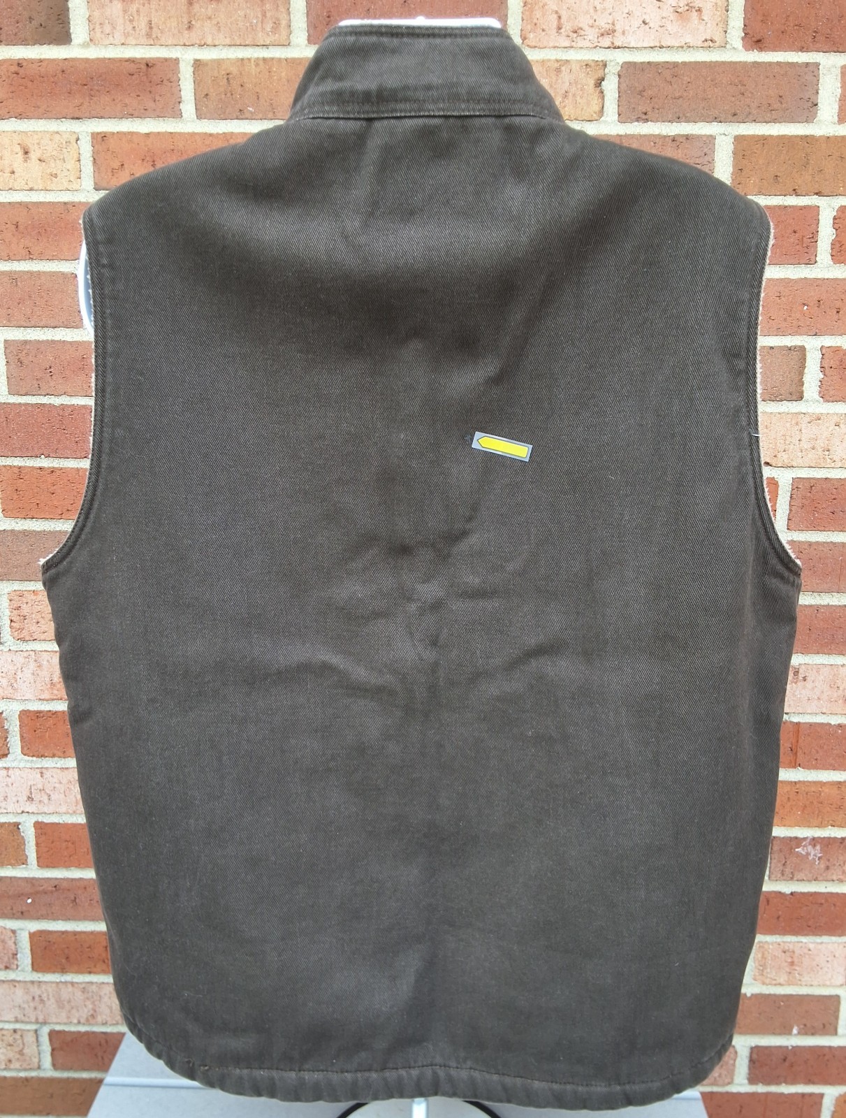 Wolverine Work Wear Sherpa Lined Vest Heavy Denim XL Rugged & Timeless