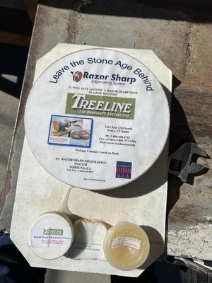 Treeline Razor Sharp Edgemaking System White Sharpening System Kit