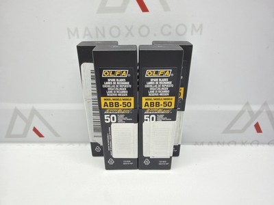 OLFA 9mm Snap Off Replacement Blades, 50 Blades (650 Segments) ABB-50B