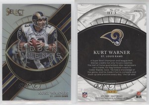 2021 Panini Select Hidden Talents Silver Prizm Kurt Warner #HT-3 HOF