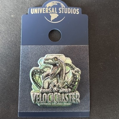 Universal Studios Jurassic World Velocicoaster Emaille Pin