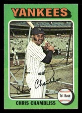 1975 Topps #585 Chris Chambliss