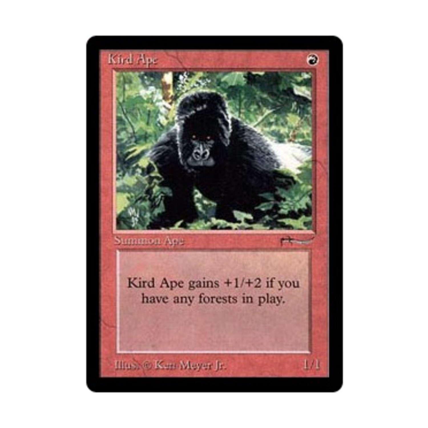 WOTC MtG Arabian Nights Kird Ape (C5) VG