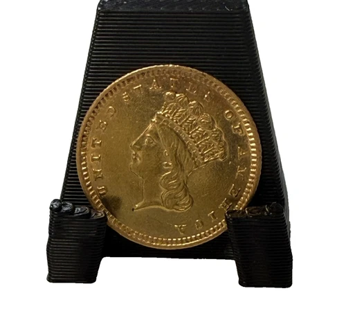 1859 $1 Indian Princess Head Gold Dollar Type 3- C-276