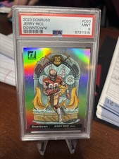Panini 2023 Donruss Downtown Jerry Rice #D-20 PSA 9 49ers Football 
