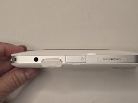 GPH CAANOO White Emulator Linux Handheld Console Very Rare WORKS W/ Cord