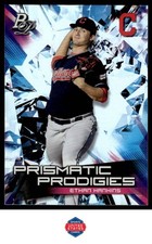 2019 Bowman Platinum #PPP-26 Ethan Hankins Prismatic Prodigies