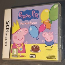 Peppa Pig: Fun & Games (Nintendo DS) boxed
