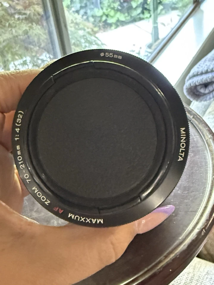 Lente Minolta BeerCan Maxxum AF Zoom 70-210 mm f/4 Minolta/Vivitar Estuche Rígido Foto 4 de 4