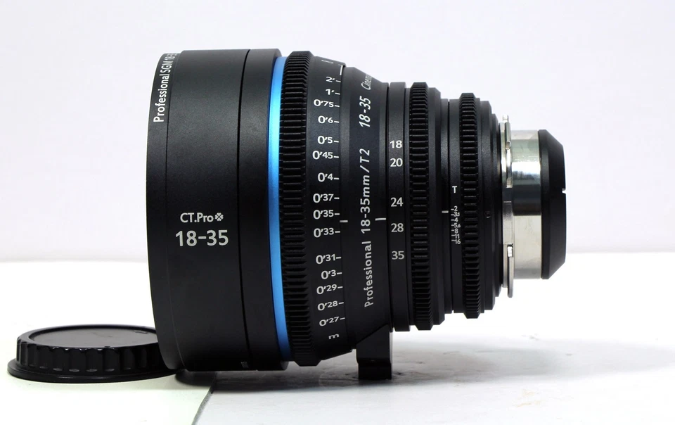 Sigma 18-35mm T2 cine lens arri PL mount parfocal 0.8 gears customized colors - Image 3 of 4