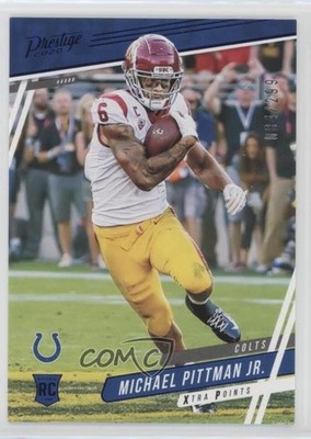 2020 Prestige Rookies Xtra Points Blue 84/299 Michael Pittman Jr Rookie RC 0c6