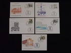 set of 5 FDC The New Berlin Germany 1966