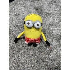 Despicable Me Minion Kevin Plush Summer Vacation Swim Trunks Stuffed Toy NWT