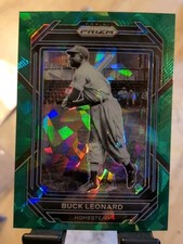 Buck Leonard 2023 Panini Prizm Green Ice Prizm Homestead Grays