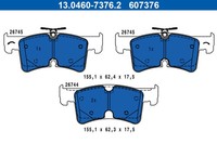 Bremsscheiben-BremsbeläGe-Kit ATE 13.0460-7376.2 VAG 7T0 698 451