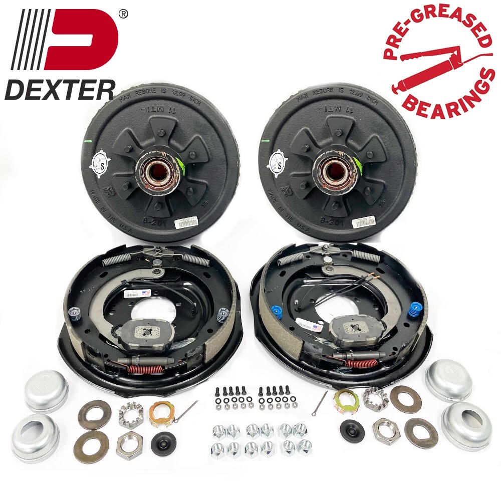 Dexter 12 In. X 2 In. Electric Brake Assy W/Parking Brake - RH / 5.2k - Foto 13