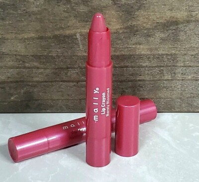 2X Mally Lip Crayon ~ BARELY BLOOMED ~ Rose Pink lip color, new no box