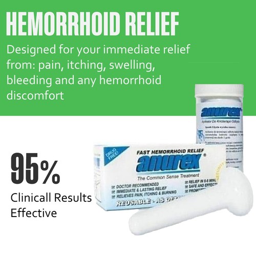 2 Pack -Hemorrhoid Relief Clinicall Results 95%Effective First Reg. with FDA Aug - Bild 2 von 5