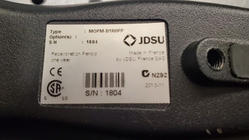 Cabezal remoto de alta potencia JDSU mOPM-B1RHPP nGaAs máximo 13 mW potencia de entrada - Imagen 3 de 10