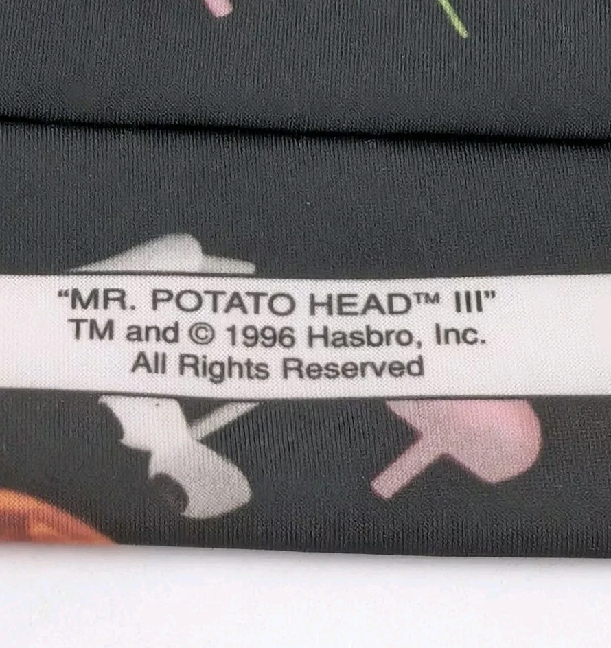 De colección Wally Wear Toy Story Mr. Corbata cabeza de patata hecha en EE. UU. 1996 Hasbro Foto 4 de 4