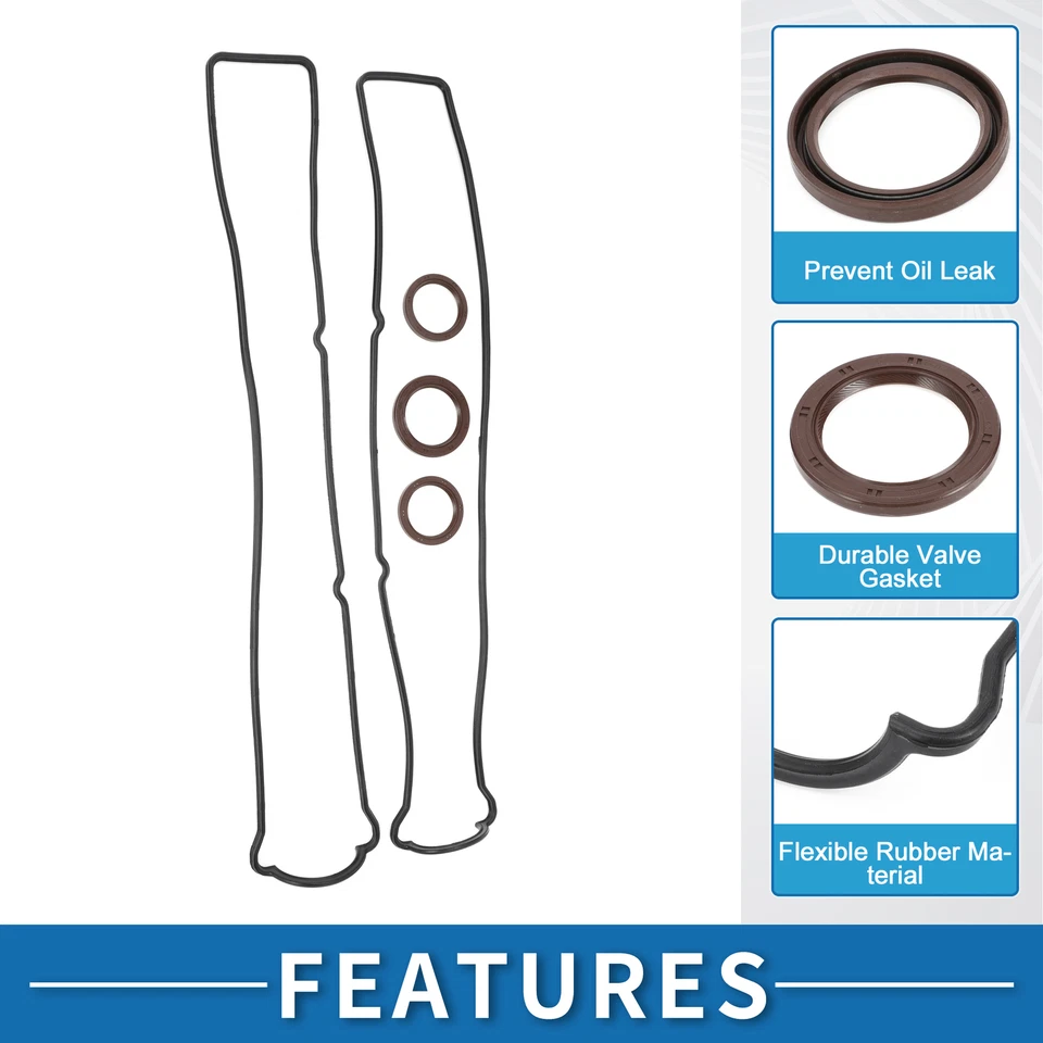 Junta de cubierta de válvula Nº1121346030 para Lexus GS300 1993-2005 6 cilindros 3,0 L 1 juego Foto 4 de 4