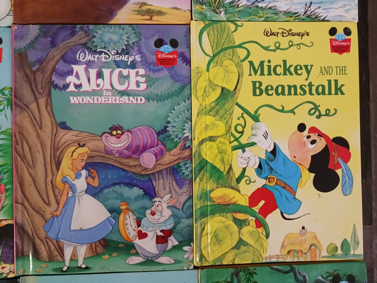 【ビンテージ】Wonderful World of Walt Disney Vintage Disney's Wonderful World of Reading Hardcover