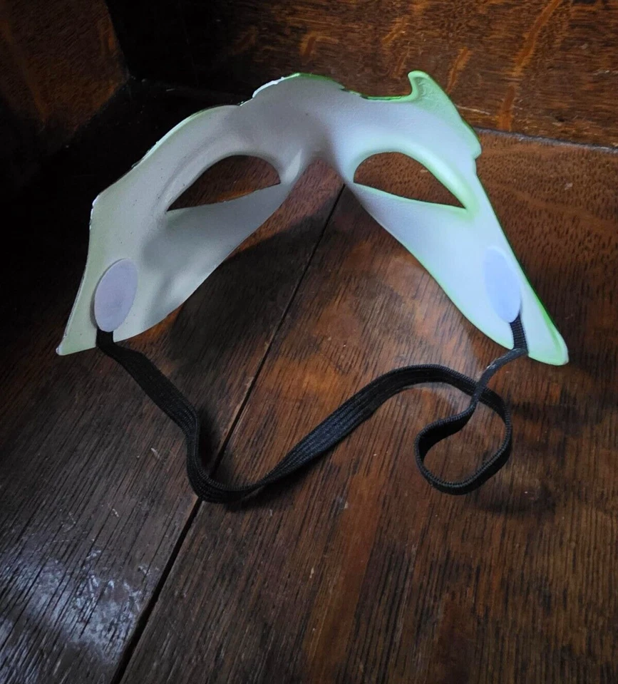 Green/Black Venetian Mask Masquerade Ball Prom Mardi Gras Halloween Cosplay - Image 3 of 3