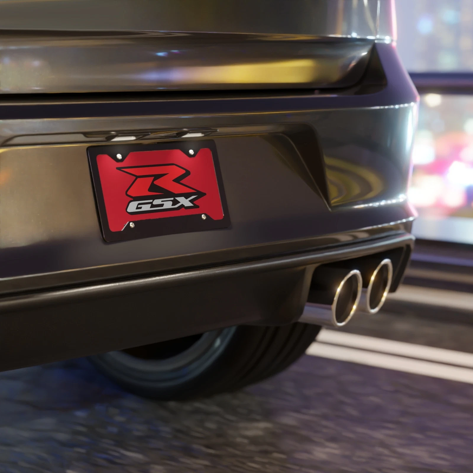 GSX-R Plate Detail