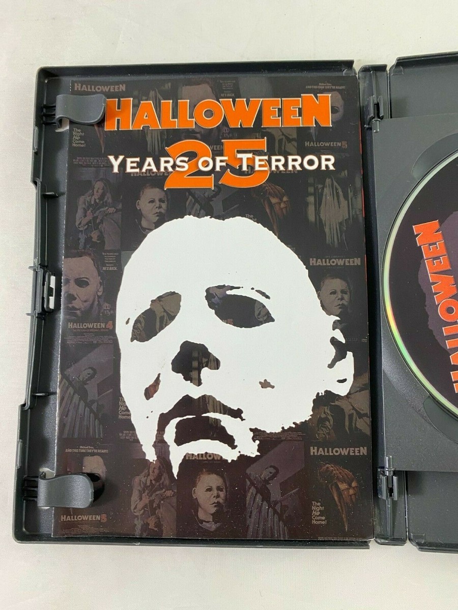 HALLOWEEN 25 YEARS OF TERROR 2-Disc DVD with Slipcover 2006