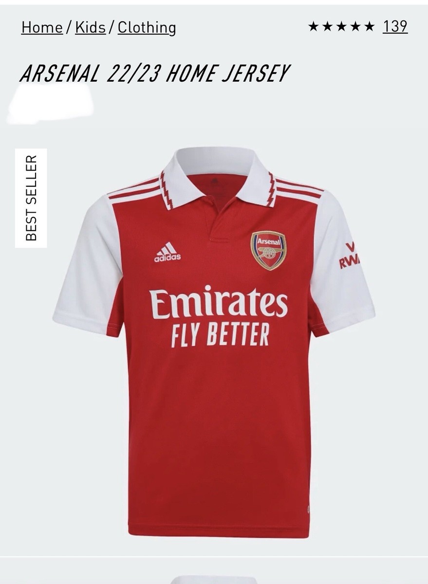 Arsenal シャツ Sサイズ S- Arsenal 2022/23 home kit Size Small. FAST SHIPPING | eBay