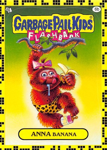 GARBAGE PAIL KIDS 2011 FLASHBACK SERIES 2 PICK-A-CARD YELLOW BASE STICKERS TOPPS - Picture 24 of 321