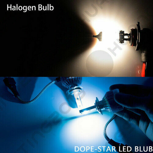 For 2010 2011 2012 2013 MAZDA 3 - 4X 8000K LED Headlight Bulbs High Low Beam Kit - Picture 5 of 11