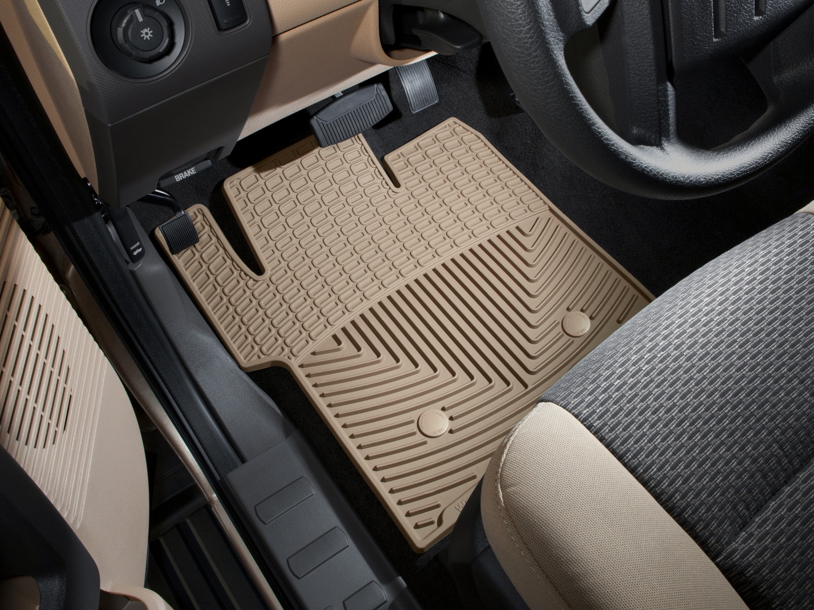 WeatherTech All-Weather Floor Mats for CR-V Hybrid/CR-V - 1st Row Black