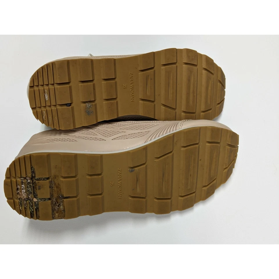 Zapatillas de malla ZARA para mujer talla 5 Foto 2 de 4