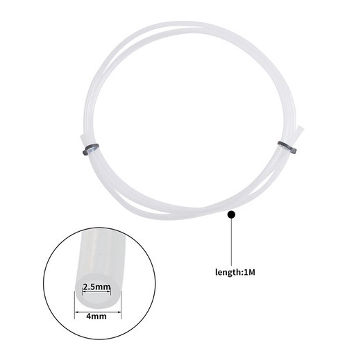 For Bambu Lab P1P AMS A1 Mini 3D Printer White And Grey PTFE Tube Teflonto P _ou - Afbeelding 2 van 12