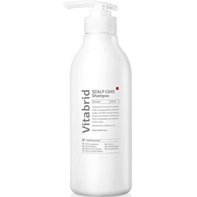 Vitabrid C12 Scalp Care Shampoo 500ml  helps Loss Prevention and Hair Thickening