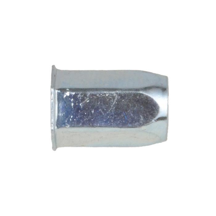 Qty 10 Nutsert M12 Zinc Countersunk Full Hex Open Smooth Grips 1-4mm ...