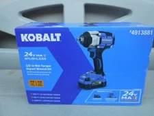 Kobalt 24volt Max Variable Speed Brushless 12in Drive Cordless Impact Wr G3D
